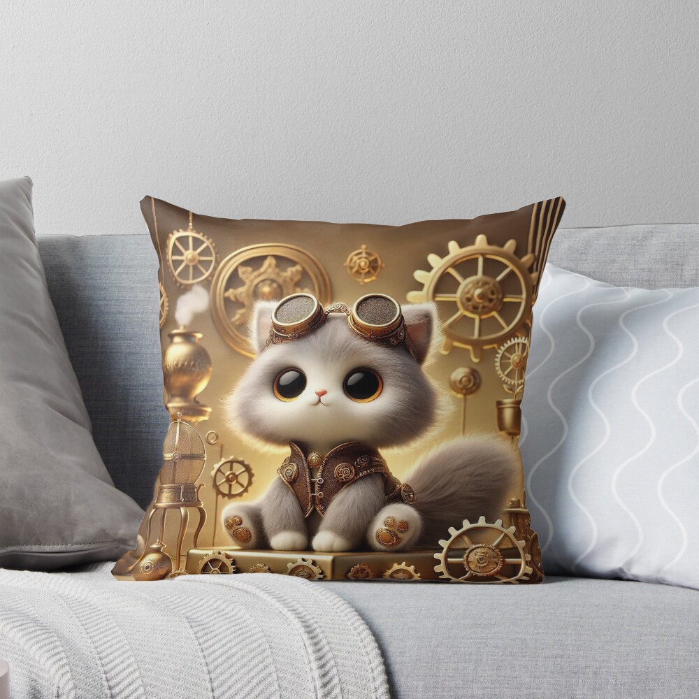 Item preview, Throw Pillow designed and sold by Sillytoe.