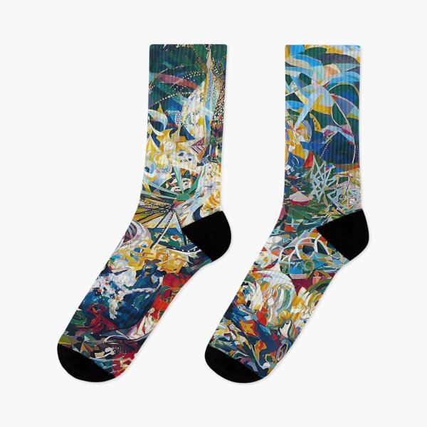 Item preview, Joseph Stella - Battle of Lights, Coney Island designed and sold by irynaartbyim.