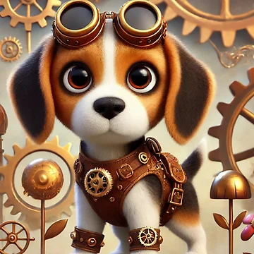 Artwork thumbnail, Steampunk Raggle by Sillytoe