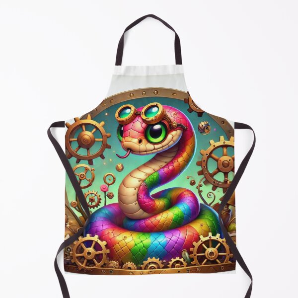 Item preview, Steampunk Rainbow Boa designed and sold by Sillytoe.
