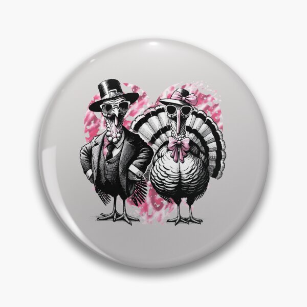 Item preview, Turkeys in love. designed and sold by MagelliShop.