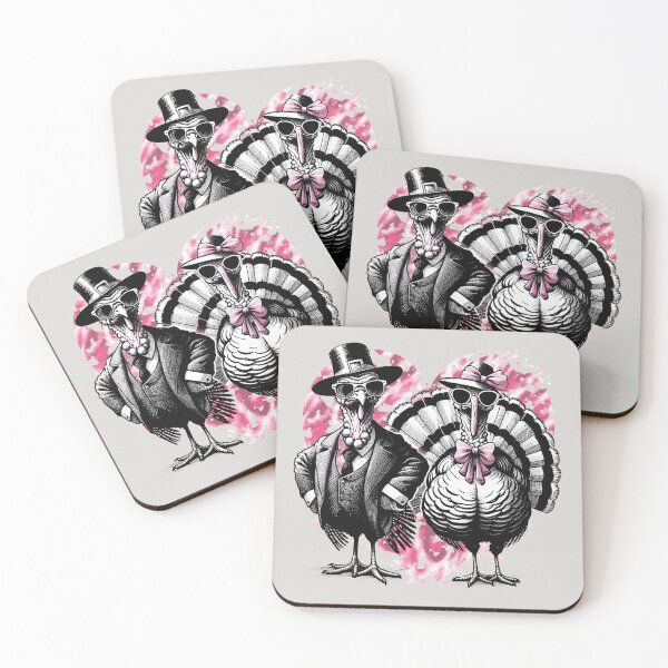 Item preview, Turkeys in love. designed and sold by MagelliShop.