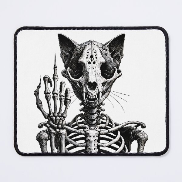 Item preview, Skeletal Kitten TSQ Macabre designed and sold by TSQ.