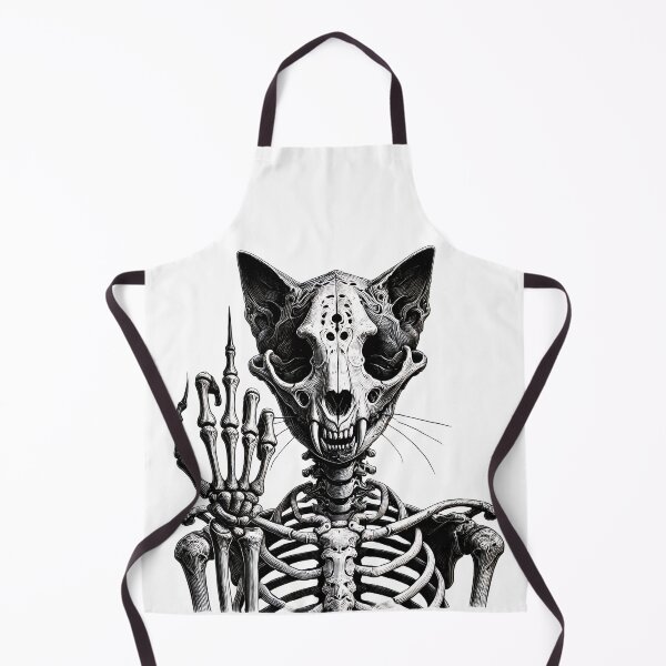 Item preview, Skeletal Kitten TSQ Macabre designed and sold by TSQ.