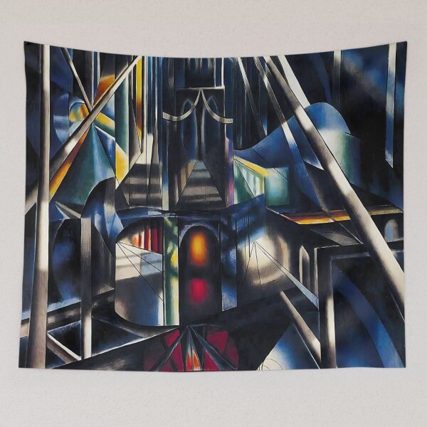 Item preview, Joseph Stella - Brooklyn Bridge designed and sold by irynaartbyim.
