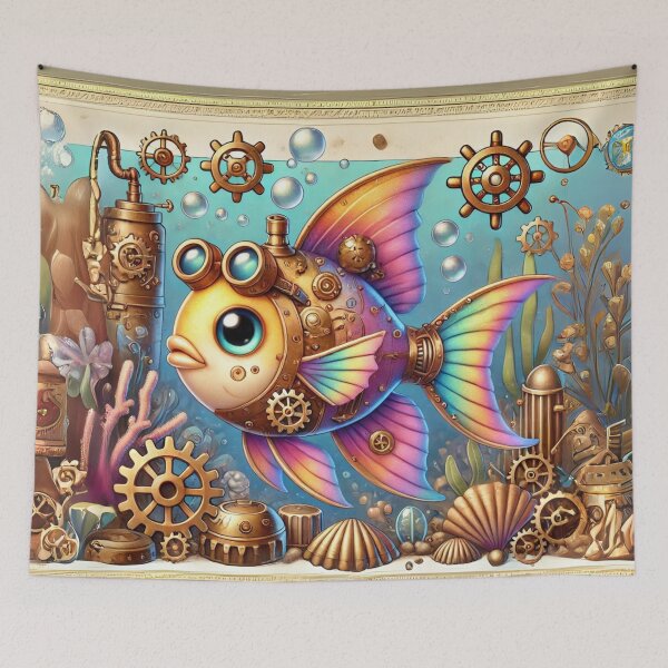 Item preview, Steampunk Rainbow Krib designed and sold by Sillytoe.