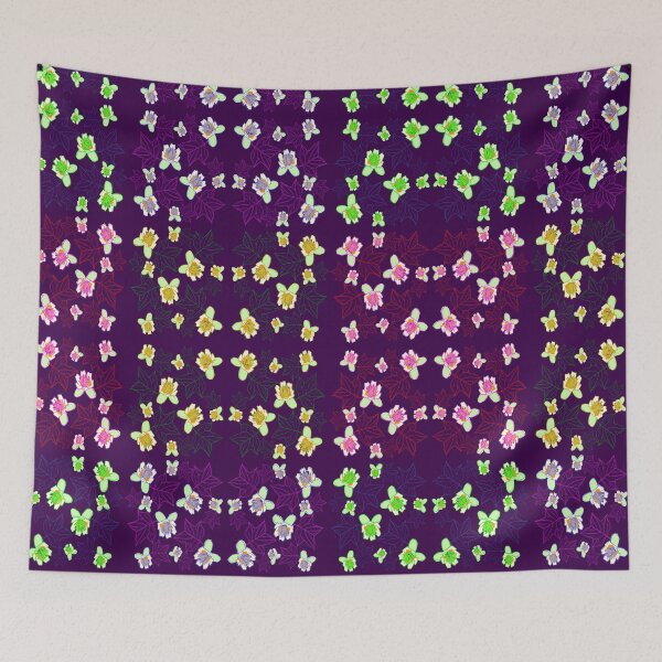 Item preview, Quilted Tulip Poplar - Deep Purple designed and sold by Applerose Design.
