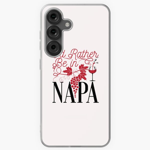 Item preview, I'd Rather Be in Napa California Wine Grapes designed and sold by jaygo.