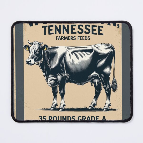 Item preview, FARMHOUSE FEED SACK DAIRY COW DESIGN designed and sold by Marcee Duggar.