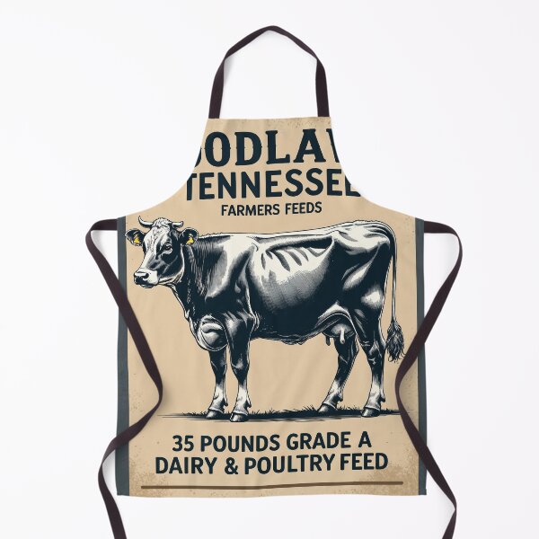 Item preview, FARMHOUSE FEED SACK DAIRY COW DESIGN designed and sold by Marcee Duggar.