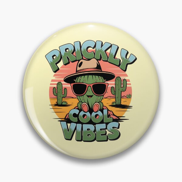 Item preview, Prickly Cool Vibes - Cactus  designed and sold by Zazz Lee.