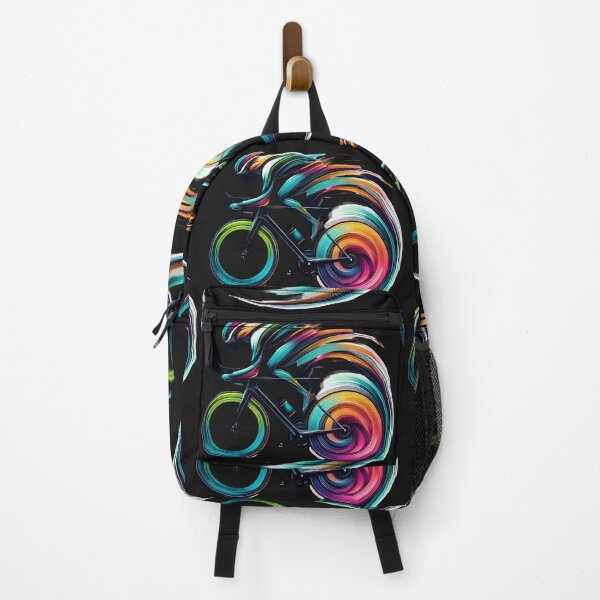 Item preview, Colorful Bicycle Motion - Artistic Cycling Graphic designed and sold by Desireehaz.