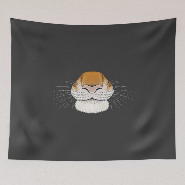 Item preview, Nosey Orange Tiger Muzzle designed and sold by lemkelm.