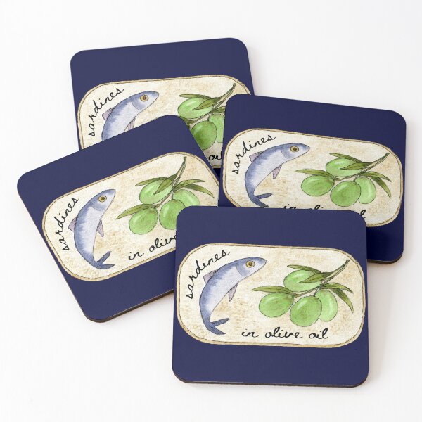 Item preview, Tin of Sardines in Olive Oil designed and sold by andrebalest.art.