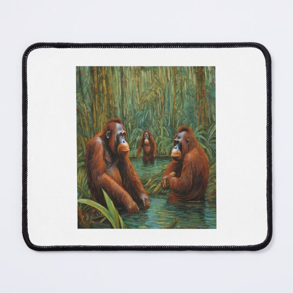 Item preview, "Asian Monkeys, the Orangutans" designed and sold by Artisticanvas.