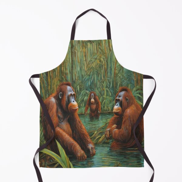Item preview, "Asian Monkeys, the Orangutans"  designed and sold by Artisticanvas.