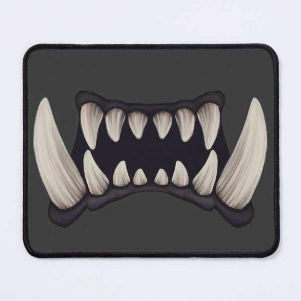 Item preview, Big Bottom Monster Fangs designed and sold by lemkelm.