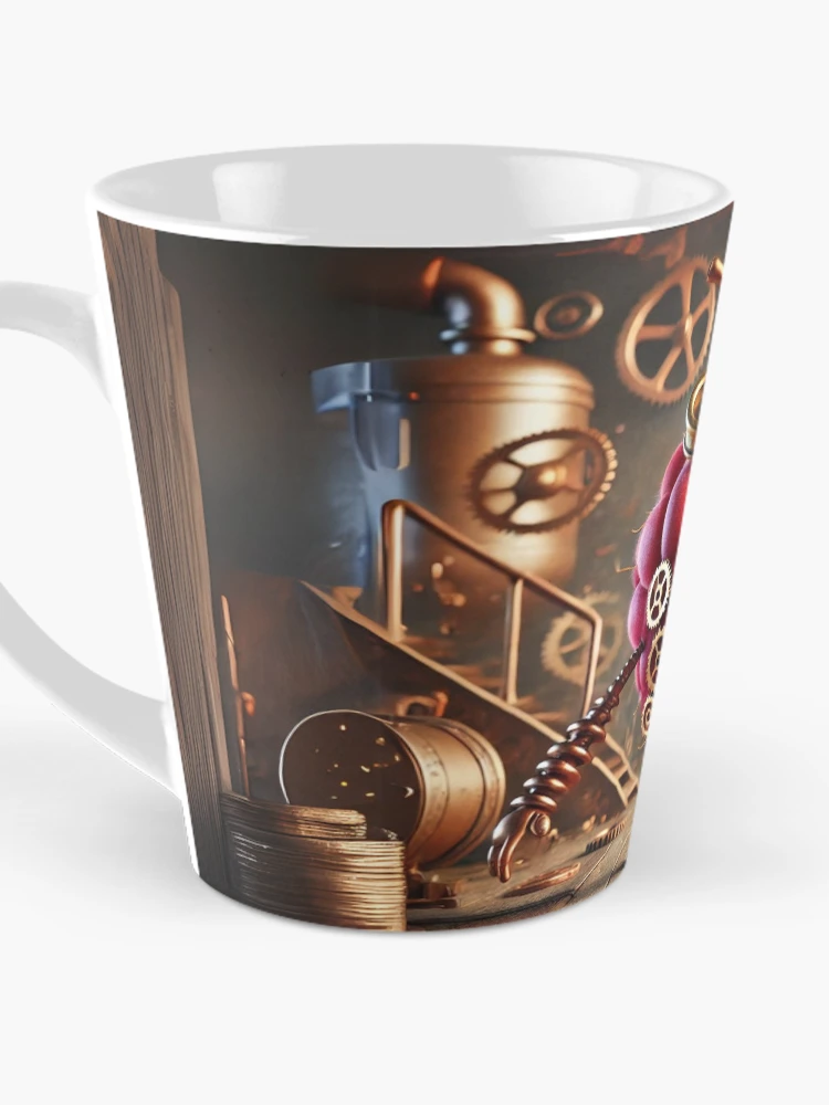 Thumbnail 3 of 4, Coffee Mug, Steampunk Raspberry designed and sold by Sillytoe.
