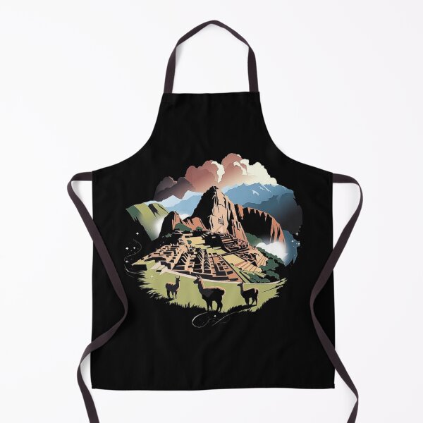 Item preview, Machu Picchu Artwork - Stunning Andes Mountain Landscape designed and sold by love3617.