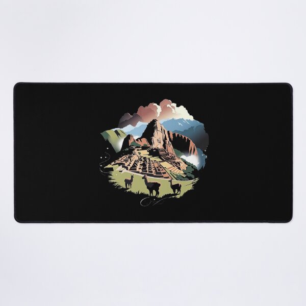 Item preview, Machu Picchu Artwork - Stunning Andes Mountain Landscape designed and sold by love3617.