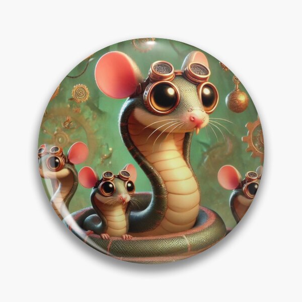 Item preview, Steampunk Rat Snakes designed and sold by Sillytoe.