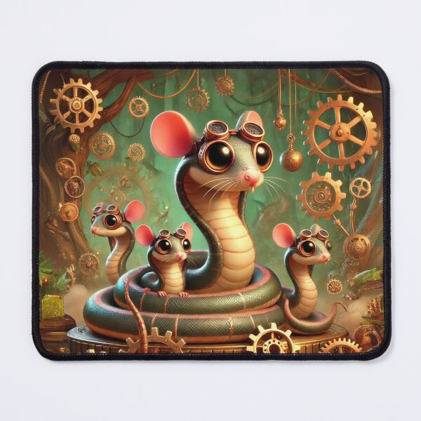 Item preview, Steampunk Rat Snakes designed and sold by Sillytoe.