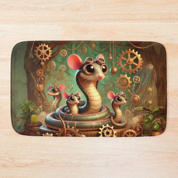 Item preview, Steampunk Rat Snakes designed and sold by Sillytoe.