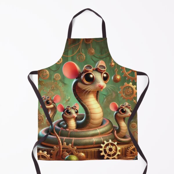 Item preview, Steampunk Rat Snakes designed and sold by Sillytoe.