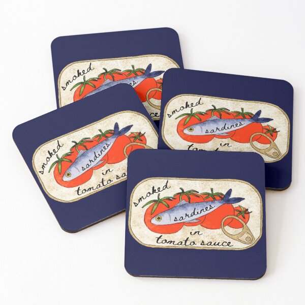Item preview, Tin of Sardines in Tomato Sauce designed and sold by andrebalest.art.
