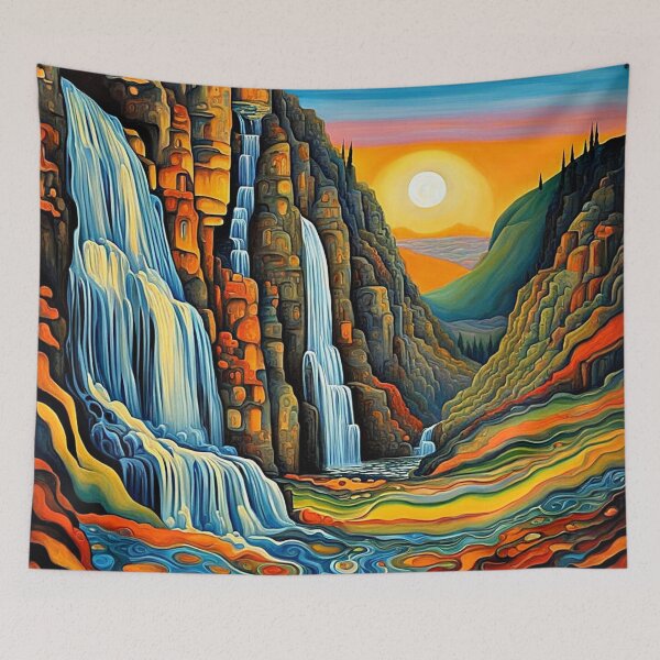 Item preview, The Tall Waterfall 3 designed and sold by George Hutton Hunter.