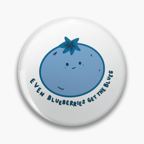 Item preview, Blueberry - Even Blueberries Get The Blues : Moody Fruits designed and sold by tgannon.