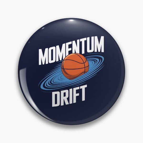 Item preview, Momentum Drift - Dynamic Basketball Swirl designed and sold by Zazz Lee.