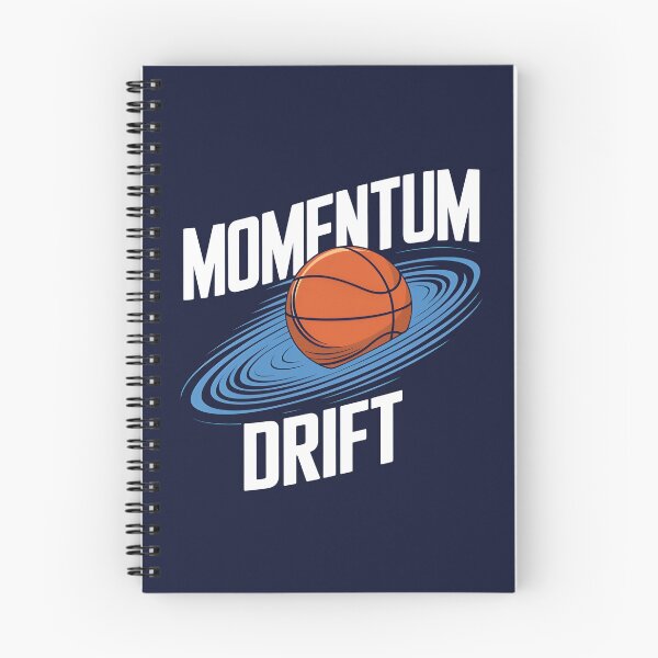 Item preview, Momentum Drift - Dynamic Basketball Swirl designed and sold by Zazz Lee.