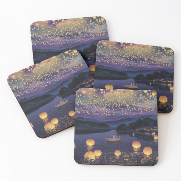 Item preview, Lanterns Ignite Love Across the Lake designed and sold by Wildlife and marine life.