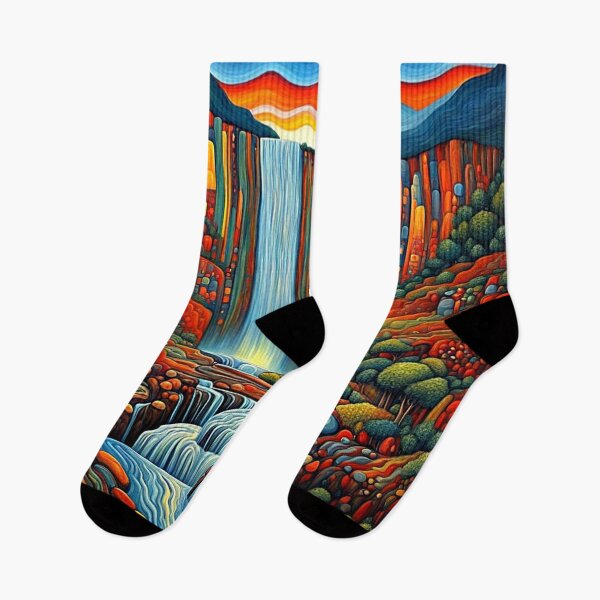Item preview, The Tall Waterfall 5 designed and sold by George Hutton Hunter.