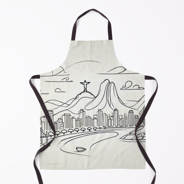 Item preview, Rio De Janeiro skyline designed and sold by VHSVIBES.
