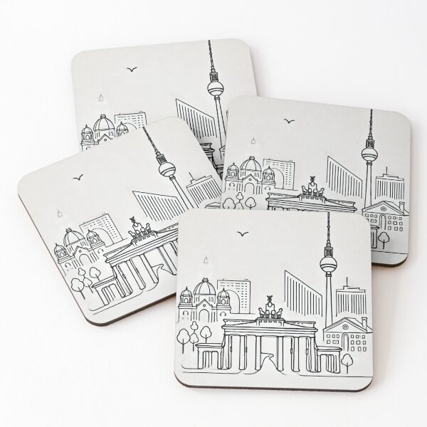 Item preview, Berlin Skyline  designed and sold by VHSVIBES.