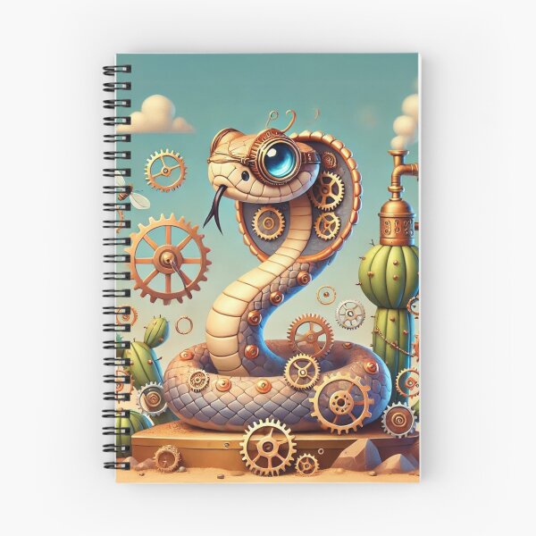 Item preview, Steampunk Rattlesnake designed and sold by Sillytoe.