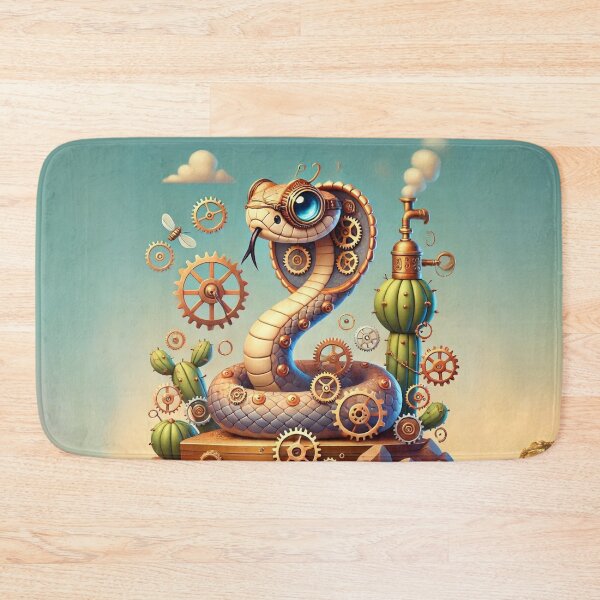 Item preview, Steampunk Rattlesnake designed and sold by Sillytoe.