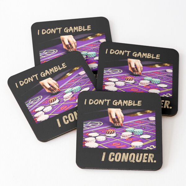 Item preview, I Don’t Gamble, I Conquer - Gambling Casino Vibes  designed and sold by TousheArt.