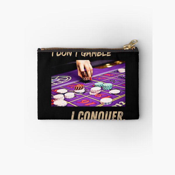 Item preview, I Don’t Gamble, I Conquer - Gambling Casino Vibes  designed and sold by TousheArt.