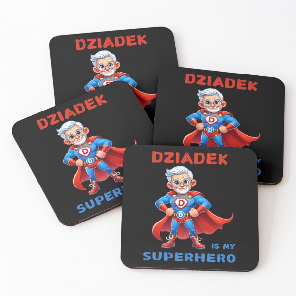 Item preview, Dziadek Is My Superhero Grandpa Funny Design designed and sold by Maggie Mustard.