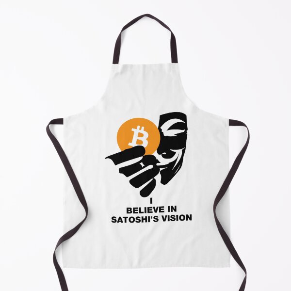 Item preview, I Believe in Satoshi's Vision (Black) designed and sold by BXXI.
