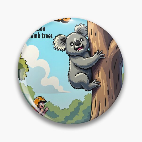 Item preview, Drop Bears: The Real Reason We Don't Climb Trees designed and sold by GaricDrawsob.