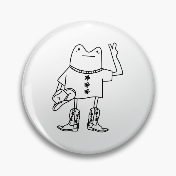 Item preview, Cowboy/Cowgirl Frog - Peace!! designed and sold by tgannon.