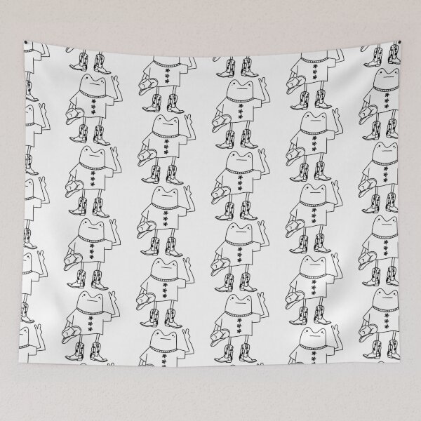 Item preview, Cowboy/Cowgirl Frog - Peace!! designed and sold by tgannon.