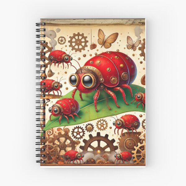 Item preview, Steampunk Red Aphids designed and sold by Sillytoe.