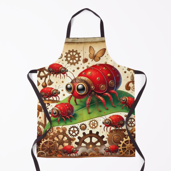 Item preview, Steampunk Red Aphids designed and sold by Sillytoe.