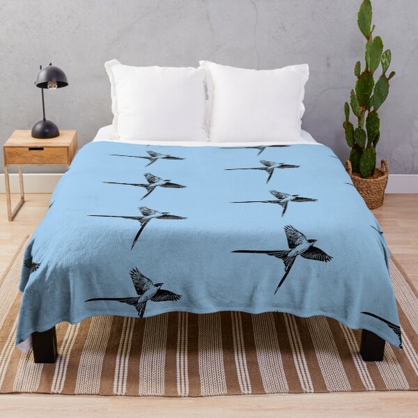 Item preview, Fork-tailed Flycatcher Flying Black Design designed and sold by designsasstultd.