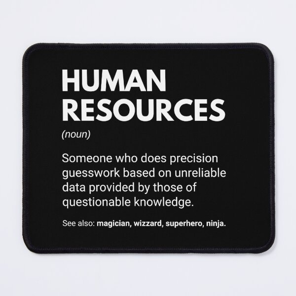 Item preview, Human Resources Funny HR Manager Definition designed and sold by CuteLovelyDesigns.